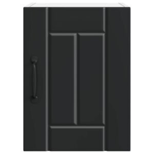 Wall Cabinet LUCCA 2 pcs Black 30 x 31 x 40 cm Engineered Wood