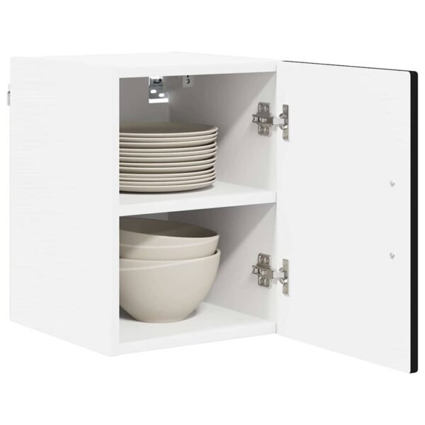 Wall Cabinet LUCCA 2 pcs Black 30 x 31 x 40 cm Engineered Wood