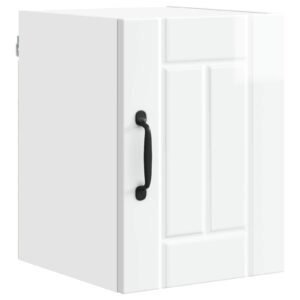 Wall Cabinet LUCCA High Gloss White 30 x 31 x 40 cm
