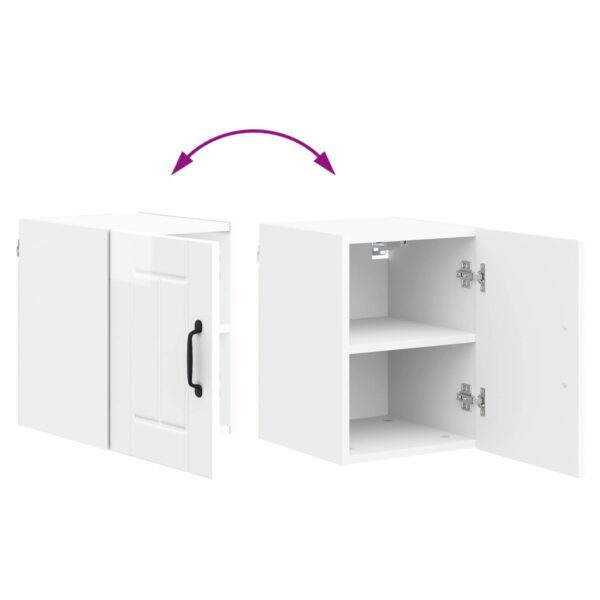 Wall Cabinet LUCCA High Gloss White 30 x 31 x 40 cm