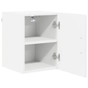 Wall Cabinet LUCCA 2 pcs High Gloss White 30 x 31 x 40 cm