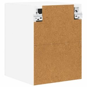 Wall Cabinet LUCCA 2 pcs High Gloss White 30 x 31 x 40 cm