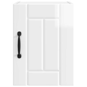 Wall Cabinet LUCCA 2 pcs High Gloss White 30 x 31 x 40 cm