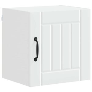 Wall Cabinet LUCCA White 40 x 31 x 40 cm Engineered Wood