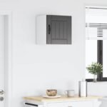 Wall Cabinet LUCCA Black 40 x 31 x 40 cm Engineered Wood