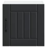 Wall Cabinet LUCCA Black 40 x 31 x 40 cm Engineered Wood