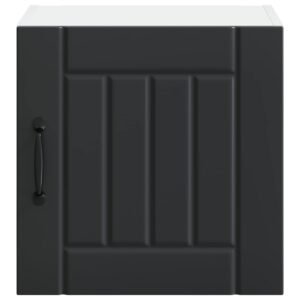Wall Cabinet LUCCA Black 40 x 31 x 40 cm Engineered Wood