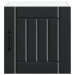 Wall Cabinet LUCCA 2 pcs Black 40 x 31 x 40 cm Engineered Wood