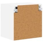 Wall Cabinet LUCCA 2 pcs High Gloss White 40 x 31 x 40 cm