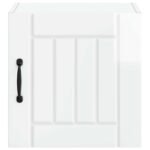 Wall Cabinet LUCCA 2 pcs High Gloss White 40 x 31 x 40 cm