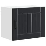 Wall Cabinet LUCCA Black 50 x 31 x 40 cm Engineered Wood