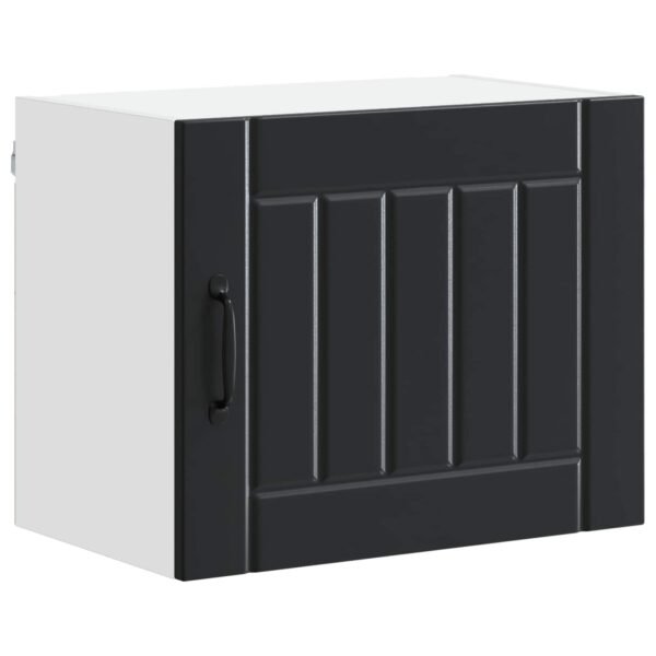 Wall Cabinet LUCCA Black 50 x 31 x 40 cm Engineered Wood