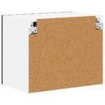 Wall Cabinet LUCCA Black 50 x 31 x 40 cm Engineered Wood