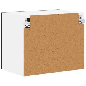 Wall Cabinet LUCCA Black 50 x 31 x 40 cm Engineered Wood