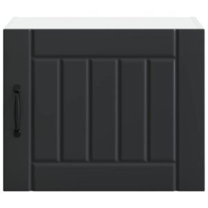 Wall Cabinet LUCCA Black 50 x 31 x 40 cm Engineered Wood