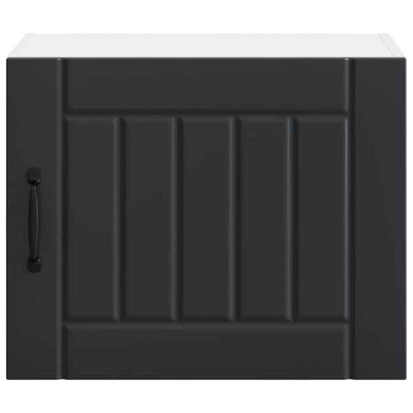 Wall Cabinet LUCCA Black 50 x 31 x 40 cm Engineered Wood