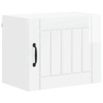 Wall Cabinet LUCCA High Gloss White 50 x 31 x 40 cm