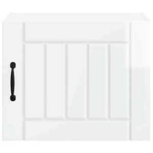 Wall Cabinet LUCCA High Gloss White 50 x 31 x 40 cm