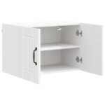 Wall Cabinet LUCCA White 60 x 31 x 40 cm Engineered Wood
