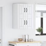 Wall Cabinet LUCCA 2 pcs White 60 x 31 x 40 cm Engineered Wood