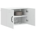 Wall Cabinet LUCCA 2 pcs White 60 x 31 x 40 cm Engineered Wood