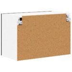 Wall Cabinet LUCCA Black 60 x 31 x 40 cm Engineered Wood