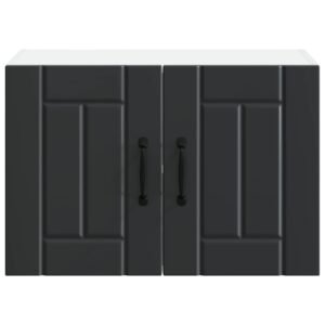 Wall Cabinet LUCCA Black 60 x 31 x 40 cm Engineered Wood