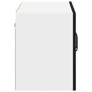 Wall Cabinet LUCCA Black 60 x 31 x 40 cm Engineered Wood