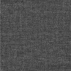 Bed Frame with Upholstered Headboard Dark Grey 135 x 190 cm
