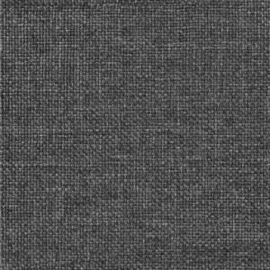 Bed Frame with Upholstered Headboard Dark Grey 135 x 190 cm