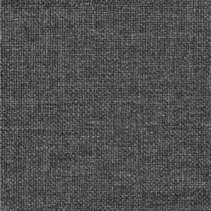 Bed Frame with Upholstered Headboard Dark Grey 135 x 190 cm