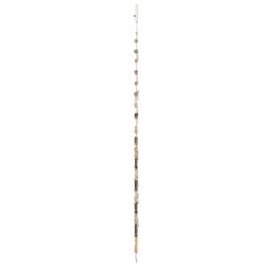 Christmas Tree with 100 LEDs Natural 180 cm Solid Ash wood