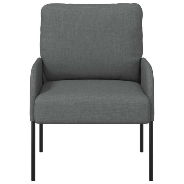 Sofas with Cushion 55cm Dark Grey Plywood