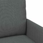 Sofas with Cushion 110cm Dark Grey Plywood