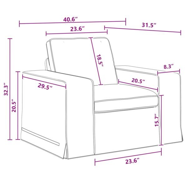 Sofa Set 2 pcs Dark Grey 222 x 80 x 82 cm Fabric