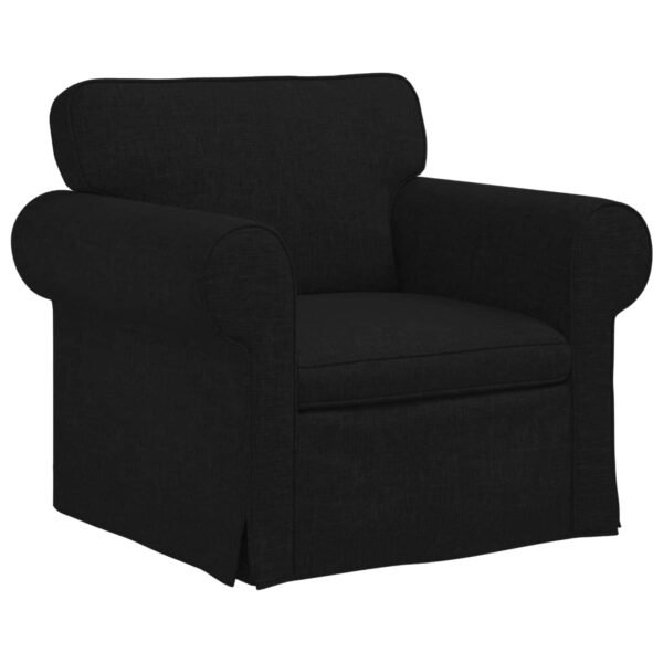 Sofa Black 95 x 82 x 80 cm Fabric