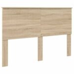 Bed Frame with Drawer Sonoma Oak 150 x 200 cm Engineered Wood