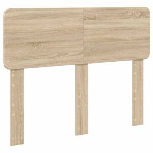 Bed Frame with Drawer Sonoma Oak 135 x 190 cm Engineered Wood