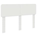 Bed Frame with Headboard White 150 x 200 cm Engineered Wood