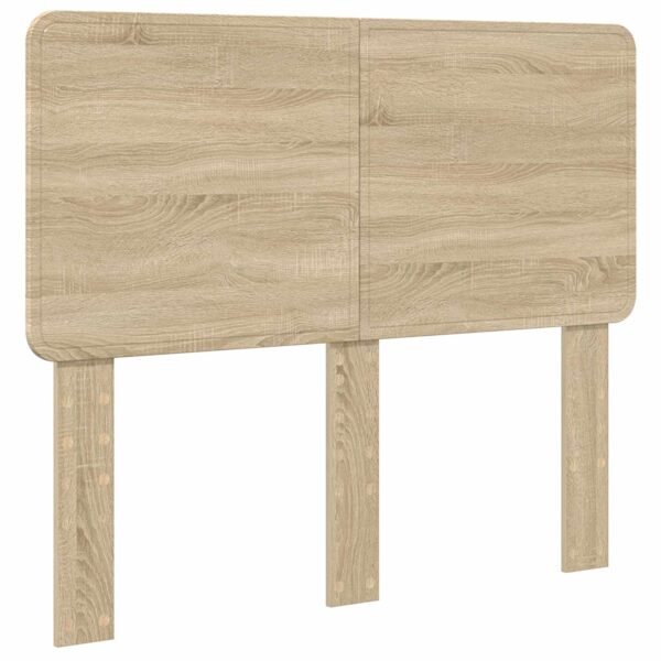 Bed Frame with Drawer Sonoma Oak 135 x 190 cm Engineered Wood