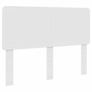Bed Frame with Headboard White 150 x 200 cm Engineered Wood