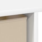 Desk with Drawer White 100 x 40 x 75 cm Engineered Wood