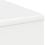 Desk with Drawer White 100 x 40 x 75 cm Engineered Wood