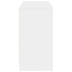 Desk with Drawer White 100 x 40 x 75 cm Engineered Wood