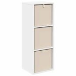 Sideboard with Drawer White 30.5 x 27 x 84.5 cm