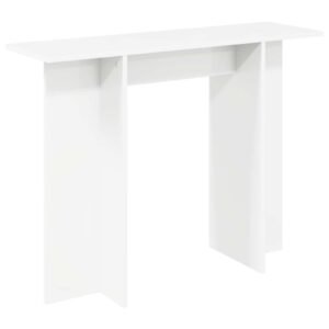 Console Table White 100 x 30 x 75 cm Engineered Wood
