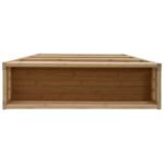 Kitchen Trolley with Wheels Natural 60 x 18 x 97 cm Bamboo