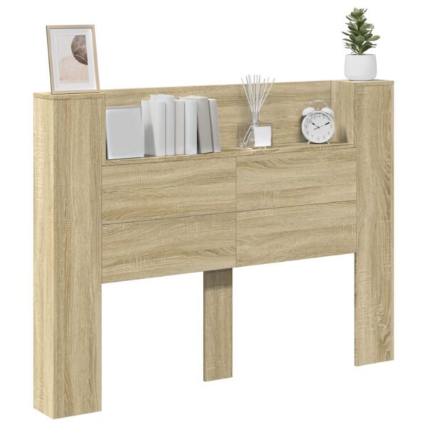 Headboard Sonoma Oak 140 x 16,5 x 103,5 cm Engineered Wood