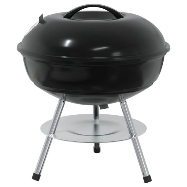 Charcoal Grill Black 36.5 x 36.5 x 40 cm