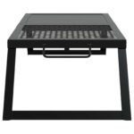 Foldable Camping Grill Black 31.5 x 26.5 x 4 cm Alloy Steel